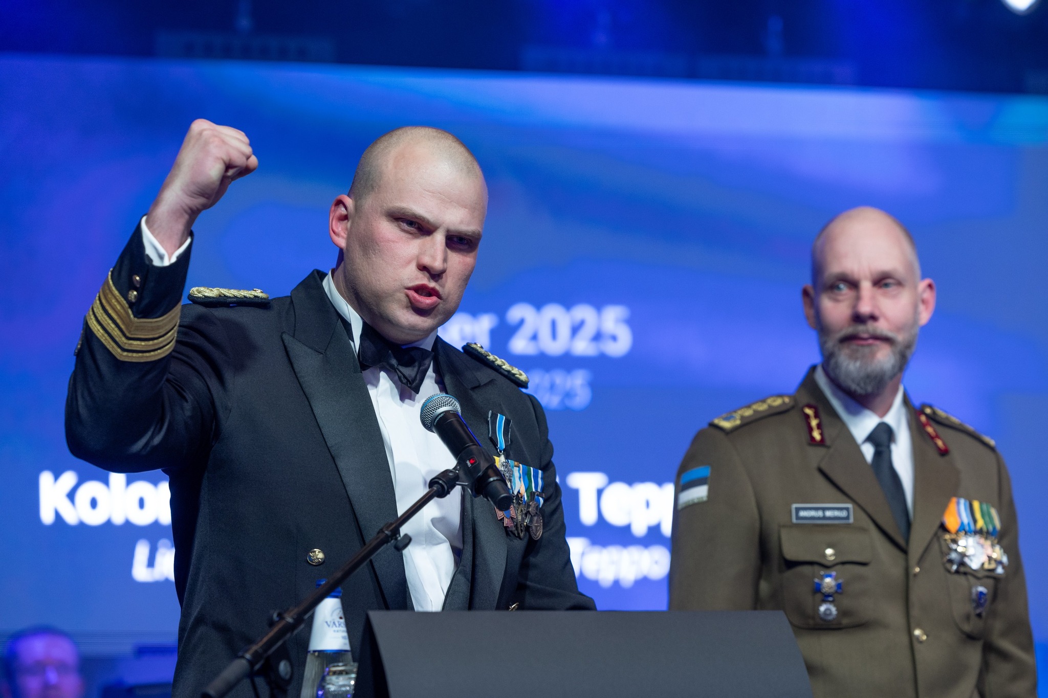 Aasta ohvitser diviisi 2. jalaväebrigaadi Kuperjanovi jalaväepataljoni ülem kolonelleitnant Lauri Teppo. Foto: MIL.EE